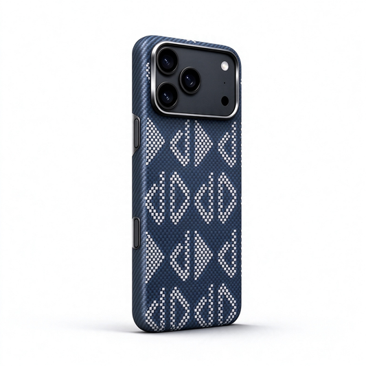 SunAram Dot Stack Symbols Aramid Fiber Magnetic Case for iPhone 18 Pro Max