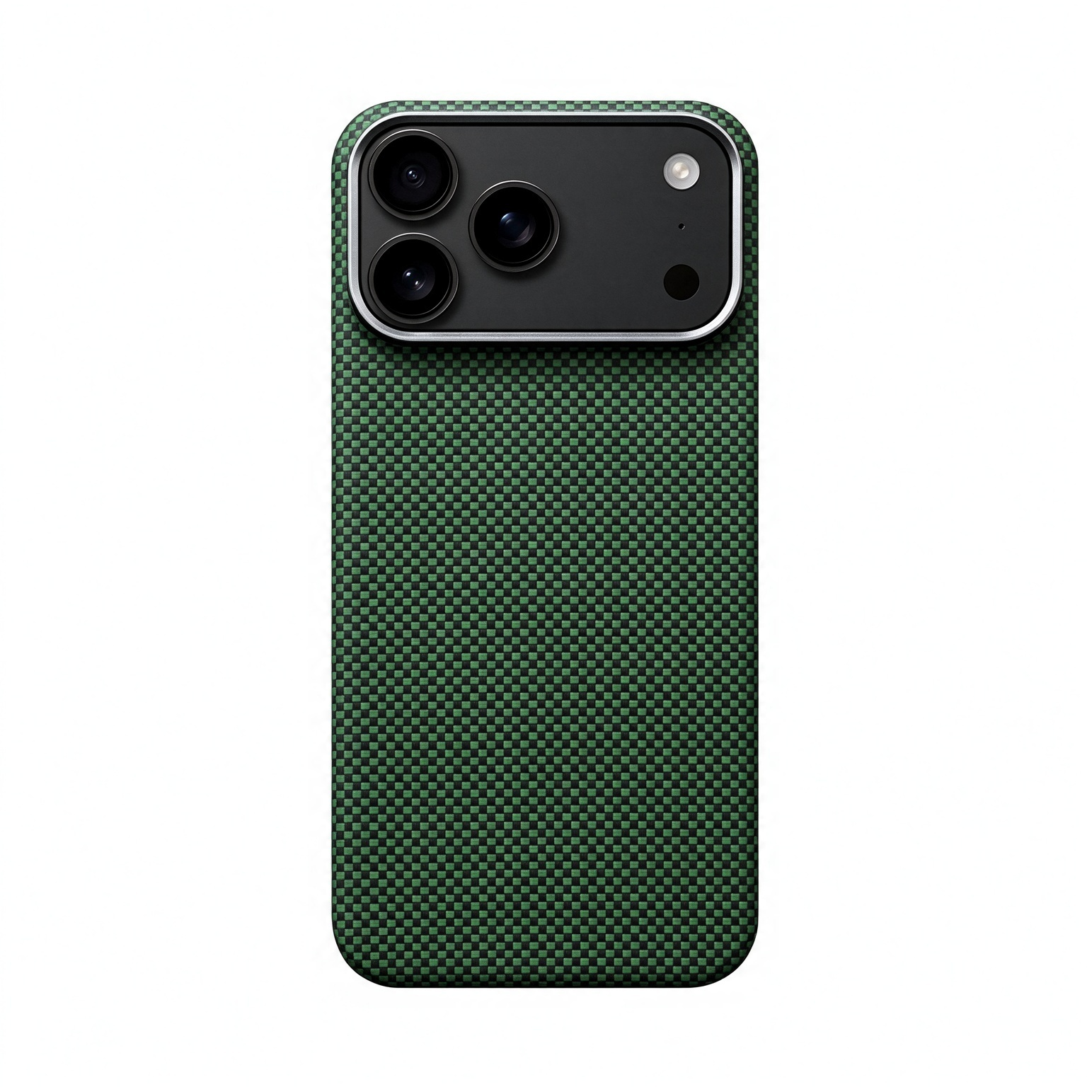 SunAram Forest Micro Weave Aramid Fiber Magnetic Case for iPhone 17 Pro Max