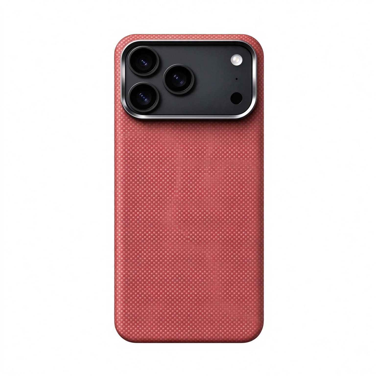 SunAram Ochre Micro Weave Aramid Fiber Magnetic Case for iPhone 17 Pro Max