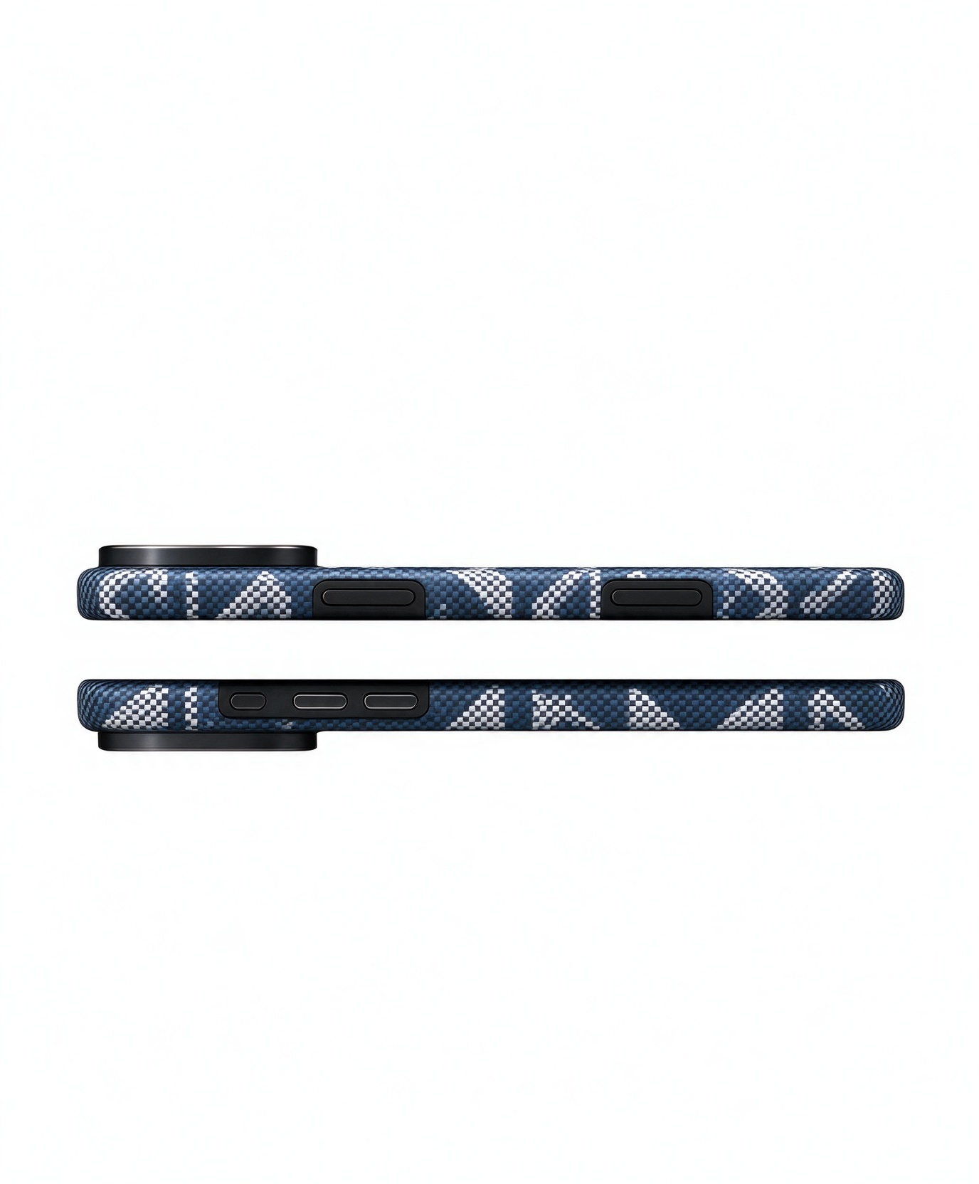 SunAram Dot Stack Symbols Aramid Fiber Magnetic Case for iPhone 18 Pro Max
