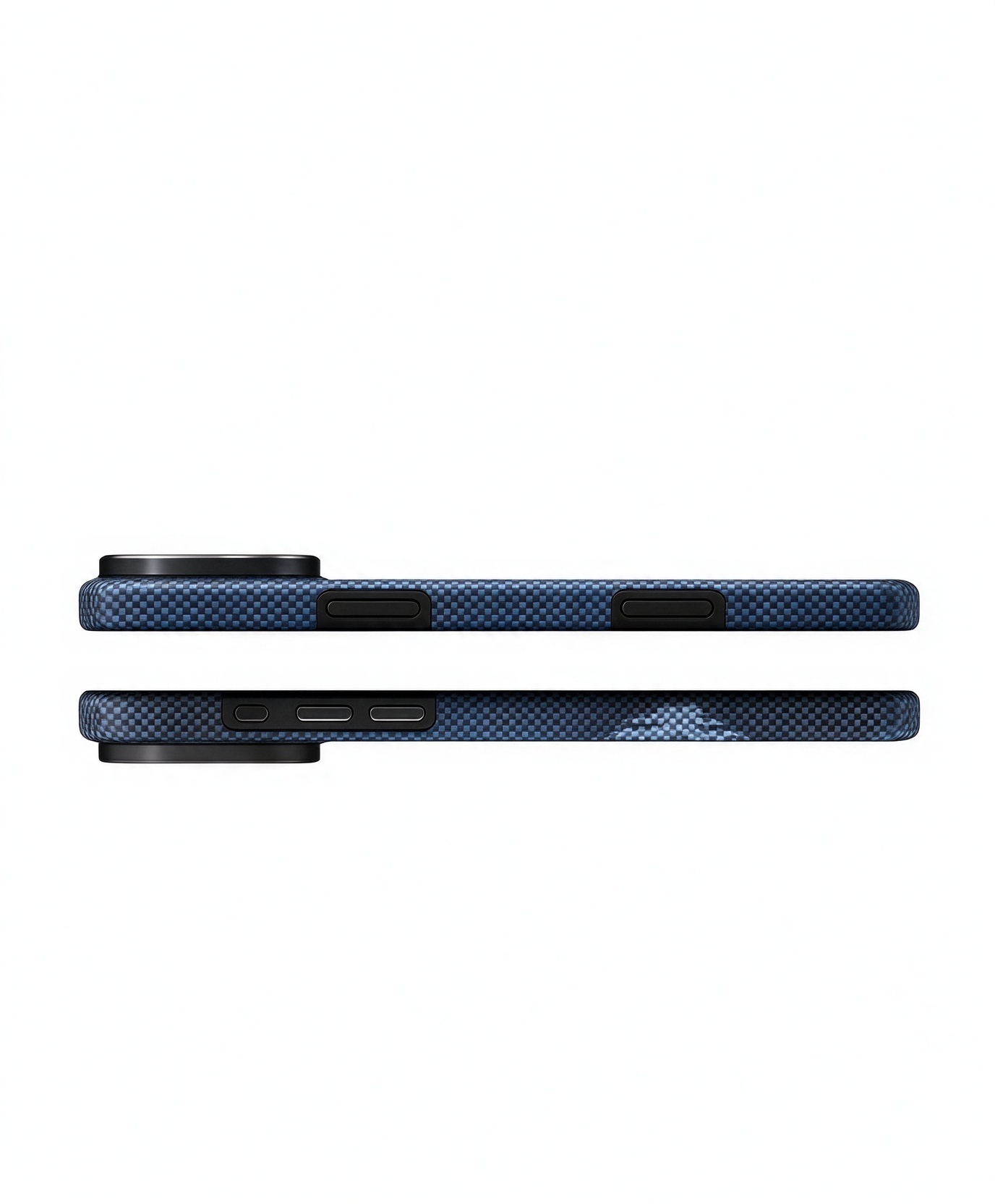 SunAram Moon Ridge Weave Print Aramid Fiber Magnetic Case for iPhone 18 Pro Max
