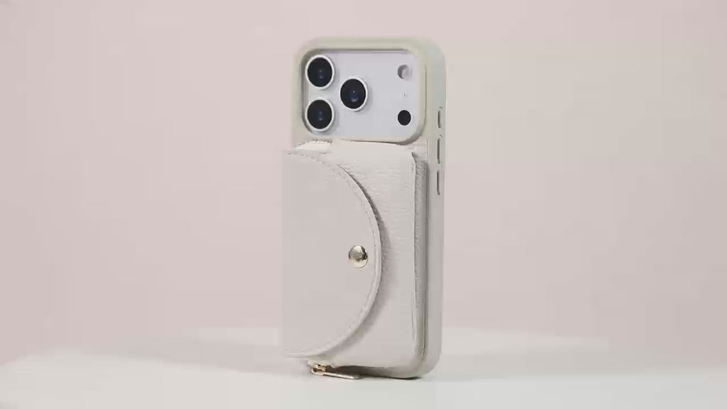 Sunyi Fashion Wallet Phone Case with Mirror & Crossbody Strap, Leather Card Holder Case for Google 10/9 Series